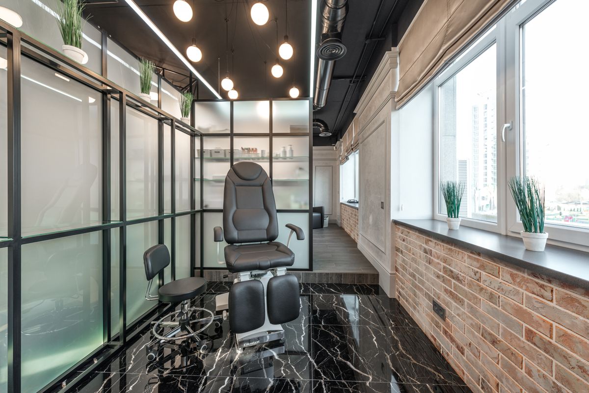 Studio interior at Nail C Beauty Salon, Kent WA